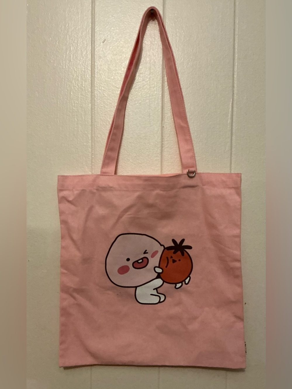 A Rare HTF Kakao Friends Yum Yum Eco 100% cotton Tote Bag